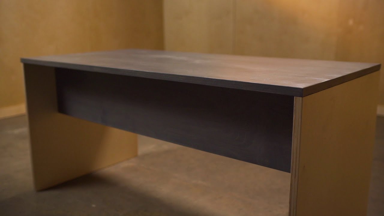 DIY - Fabrication d'un bureau de travail
