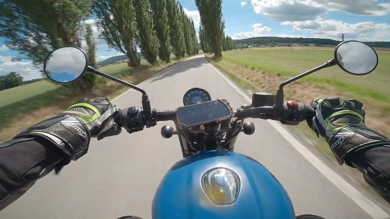 Royal Enfield Hunter 350 , raw full throttle !