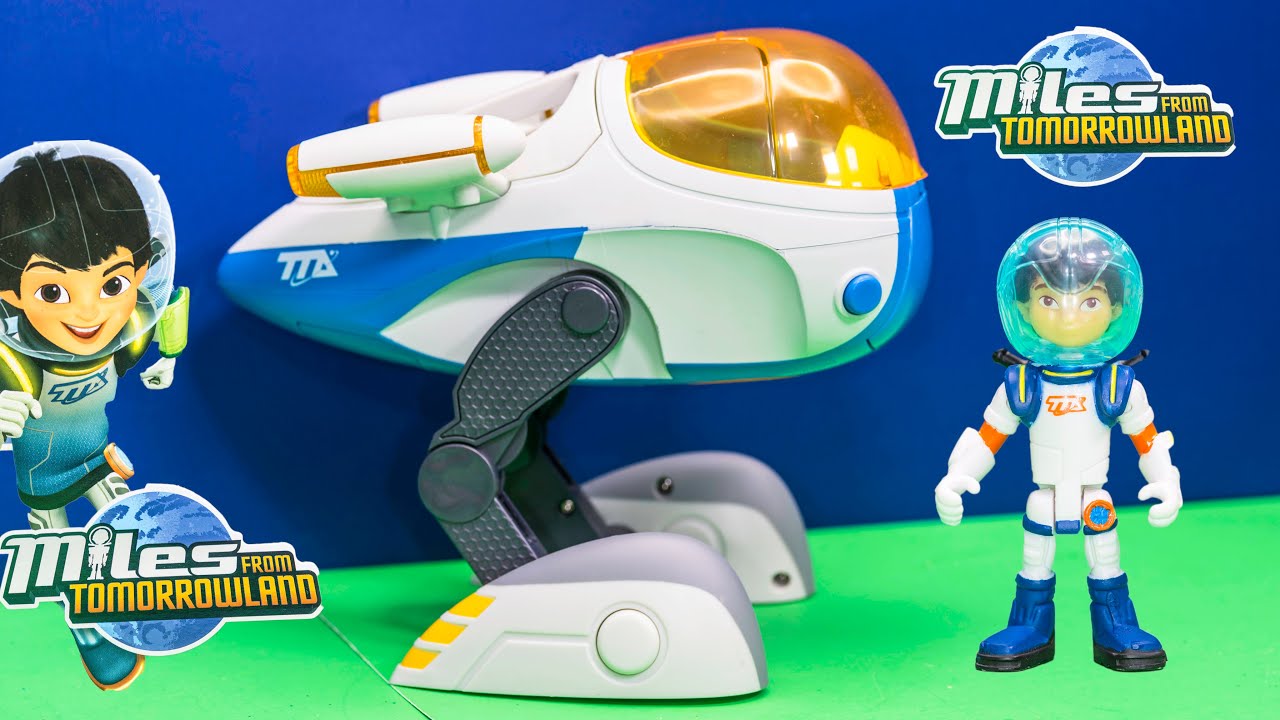 MILES FROM TOMORROWLAND Space Jetter  Unboxing Toy Review