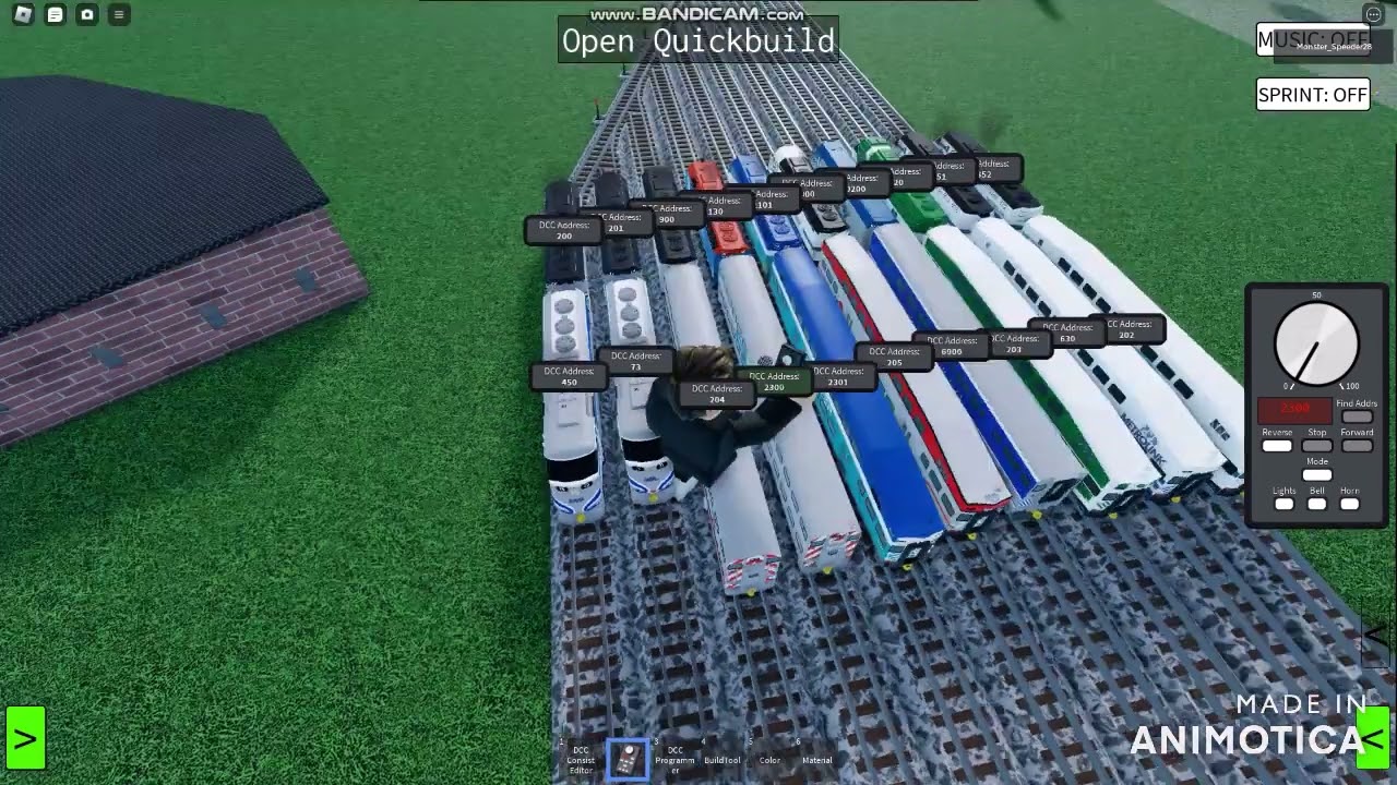 RO Scale Sandbox All Commuter Locomotives and Cab Cars Testing Train Horns Like K5LA