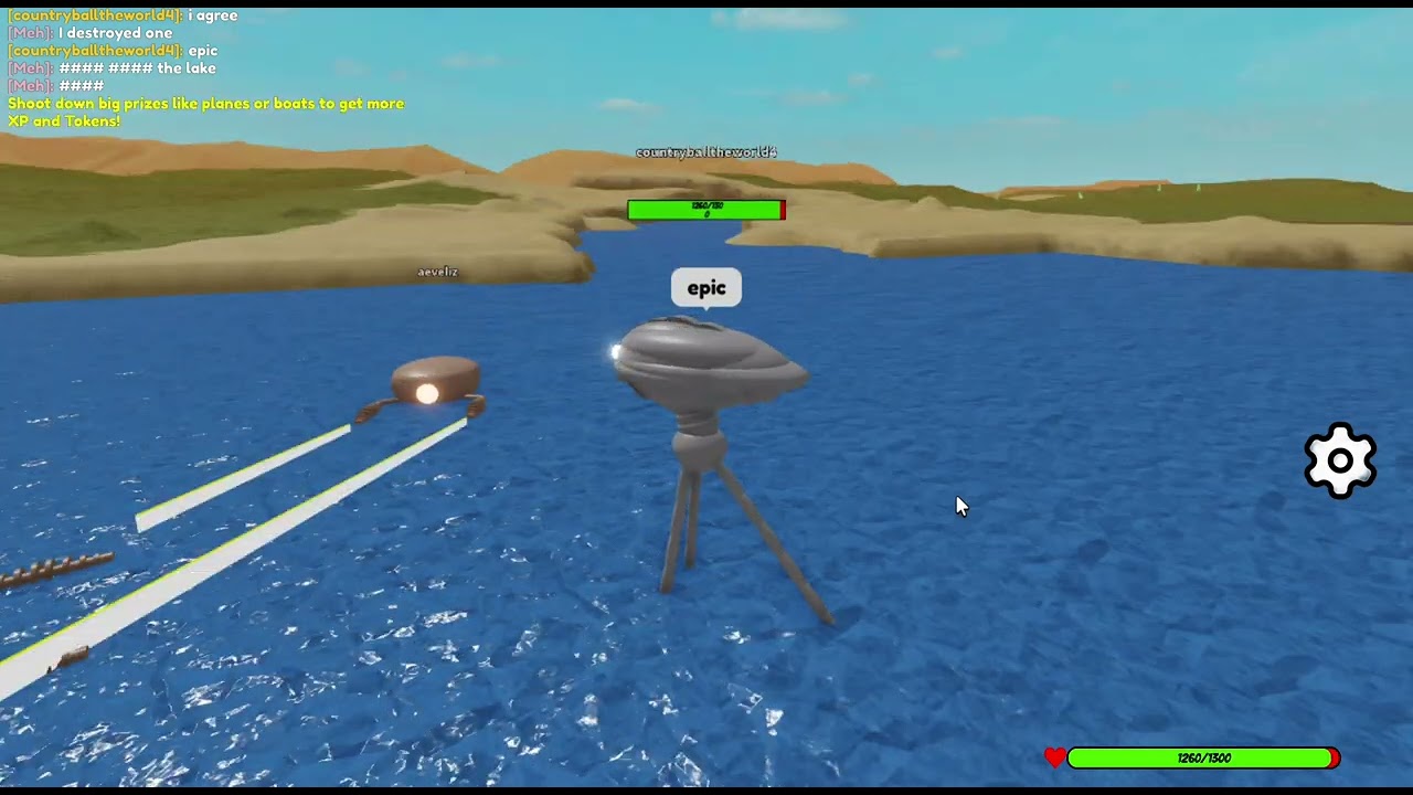 an epic tripod game
