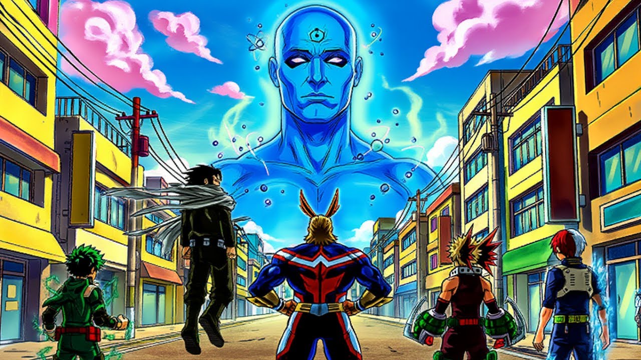What If Doctor Manhattan and All Might Arrived In My Hero Academia Universe?