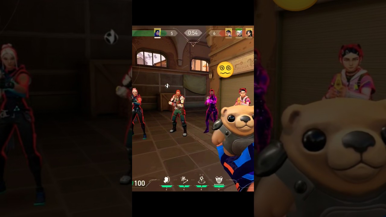 yoru fake clone gone wrong ㅋㅋ Komik #valorant #valorantclips