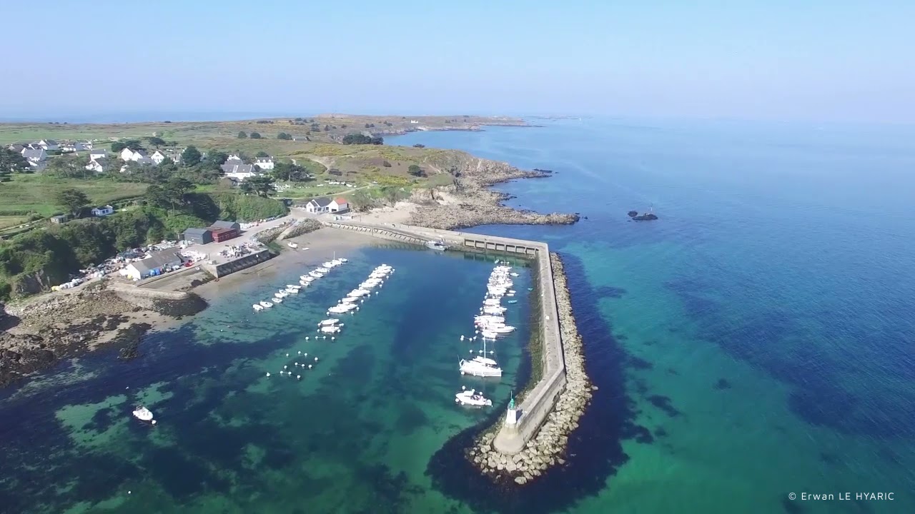 Survolez l'&icirc;le de Houat ! Vue a&eacute;rienne depuis un drone