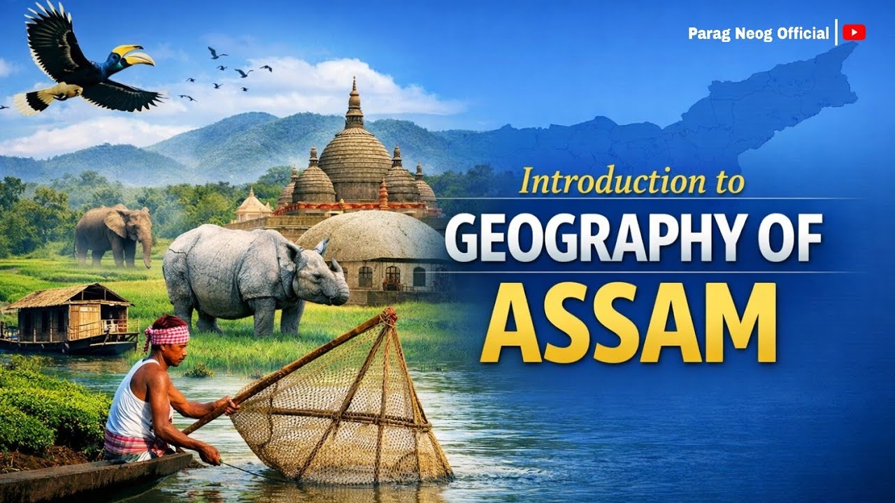 Assam Geography Basics | Perfect for Competitive Exams