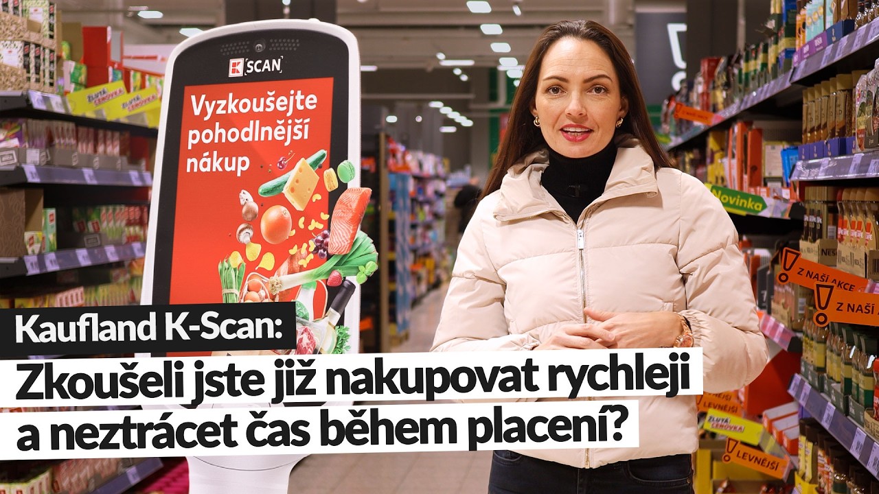 Konec čekání u pokladen! K-Scan jsme vyzkoušeli na vlastní kůži | #kaufland