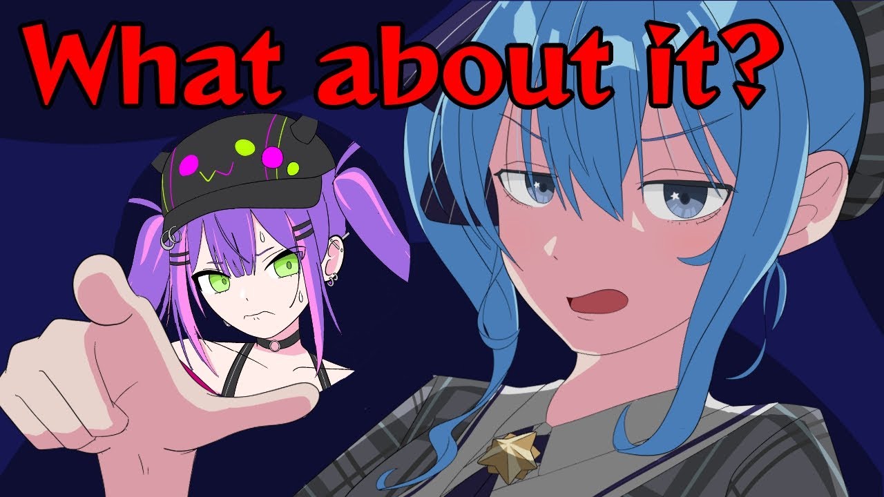 Towa was scared of Suisei when meeting her for the first time