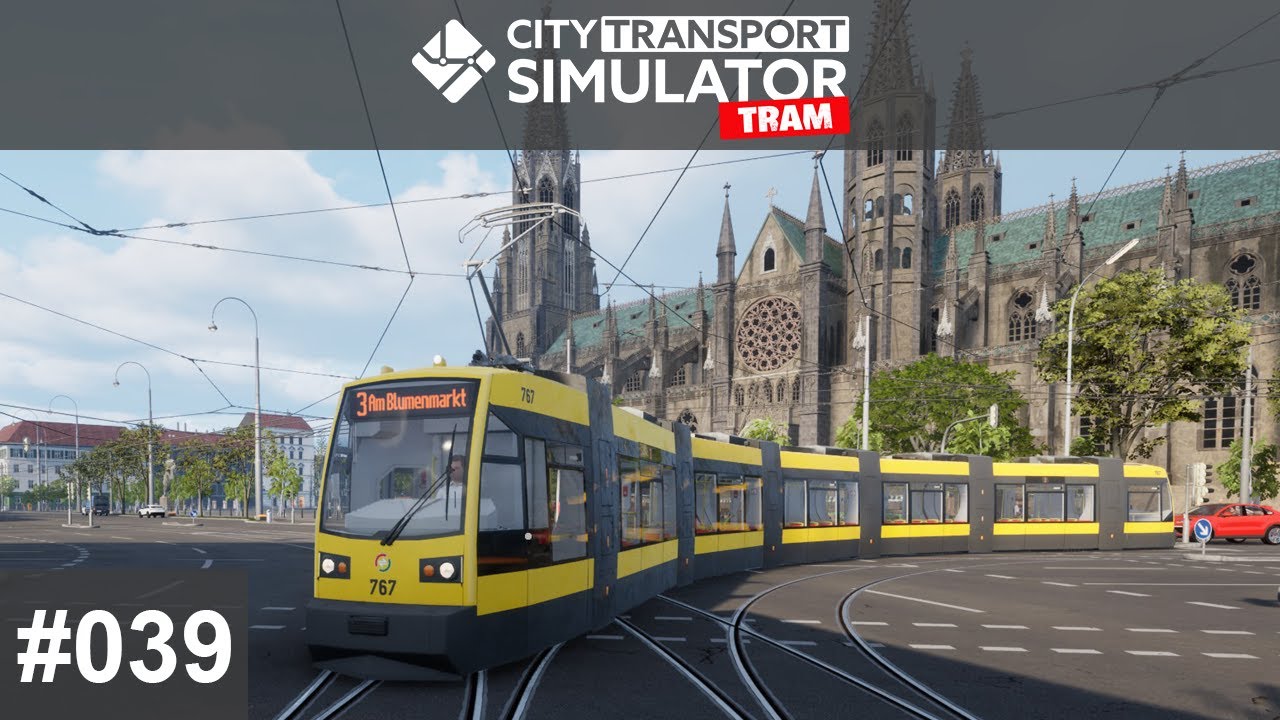 City Transport Simulator: Tram🚉[#039] Weiter geht die Punktejagd in Traumau! [21:9][LET'S PLAY]