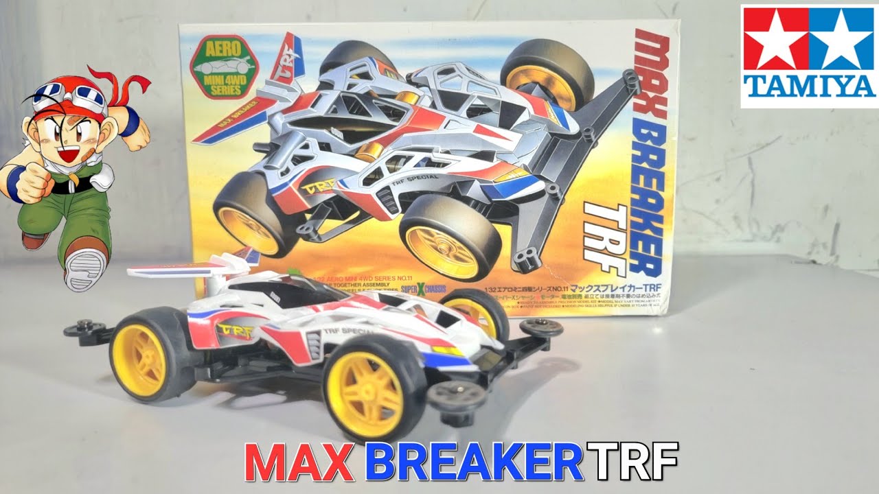 TAMIYA Max Breaker TRF, Menambah Koleksi KIT TRF Series | Unboxing & Rakit
