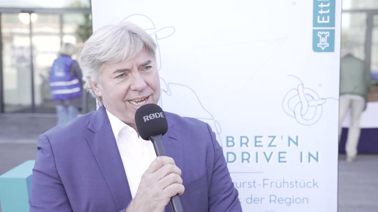 Frank Z&ouml;ller beim BREZ'N DRIVE IN am 25. September 2023 in Ettlingen auf dem Bruker Campus