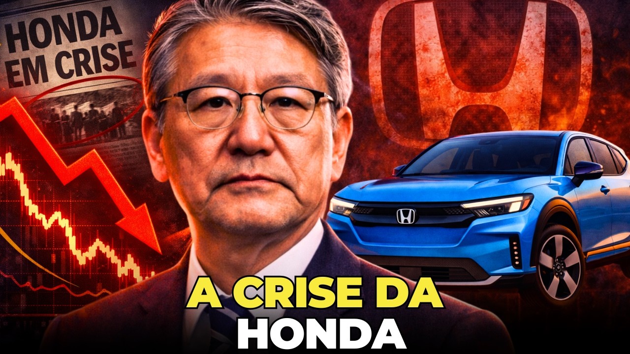 A PRIMEIRA QUEDA EM 70 ANOS -  A CRISE DA HONDA