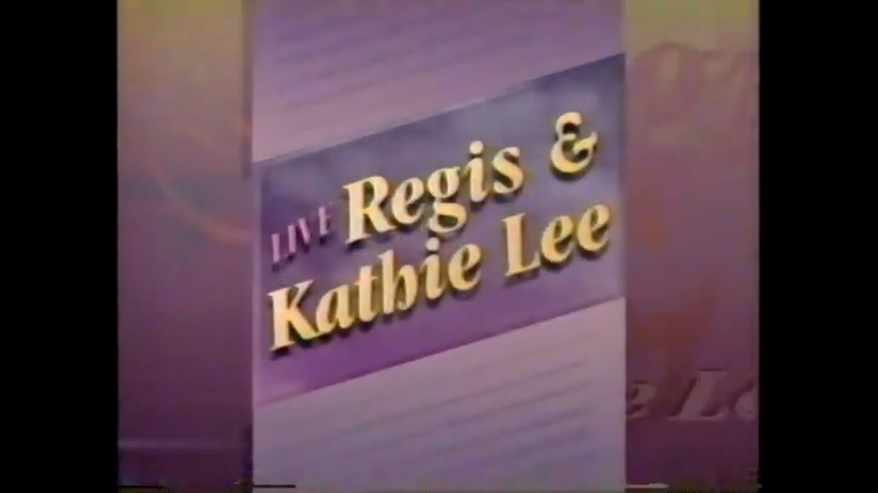 5/22/1995 Live with Regis & Kathie Lee