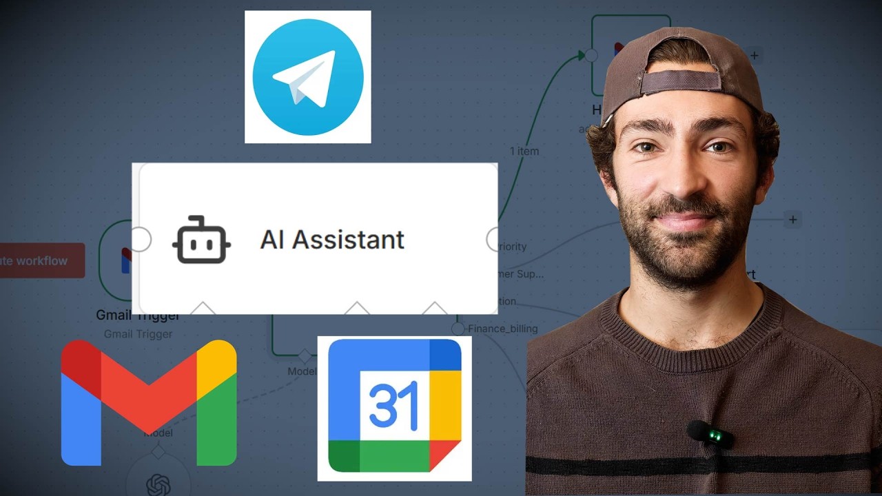 AI Agent Personal Assistant (N8N Tutorial/Telegram)