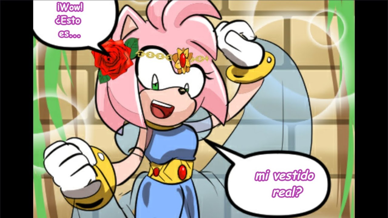 Sonamy Comic - Princesa Amy Parte 1 (Español)