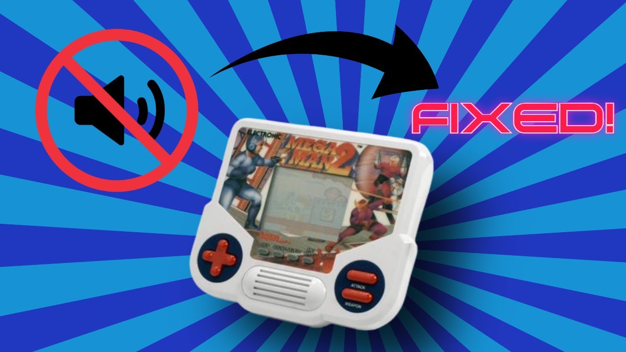 I Fixed This Retro Handheld's No Sound Problem!