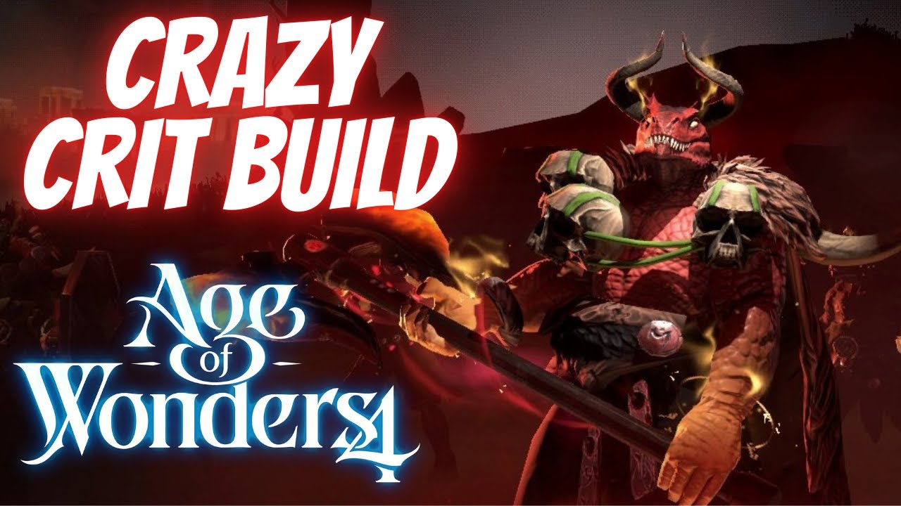 AGE OF WONDERS 4 Crazy Crit Barbarians Build