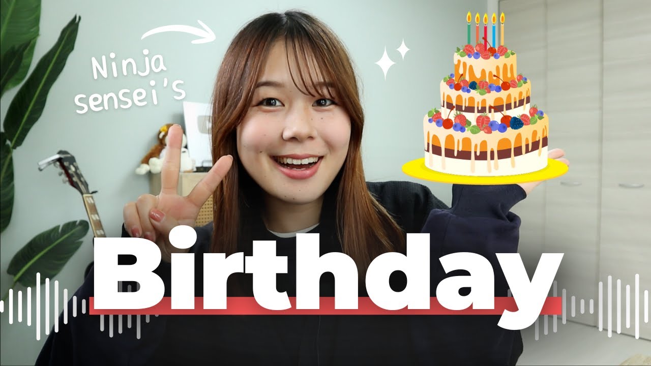 #21 たんじょうび 🎉 New Chapter Begins | 🇯🇵 Japanese Listening Practice for Beginners