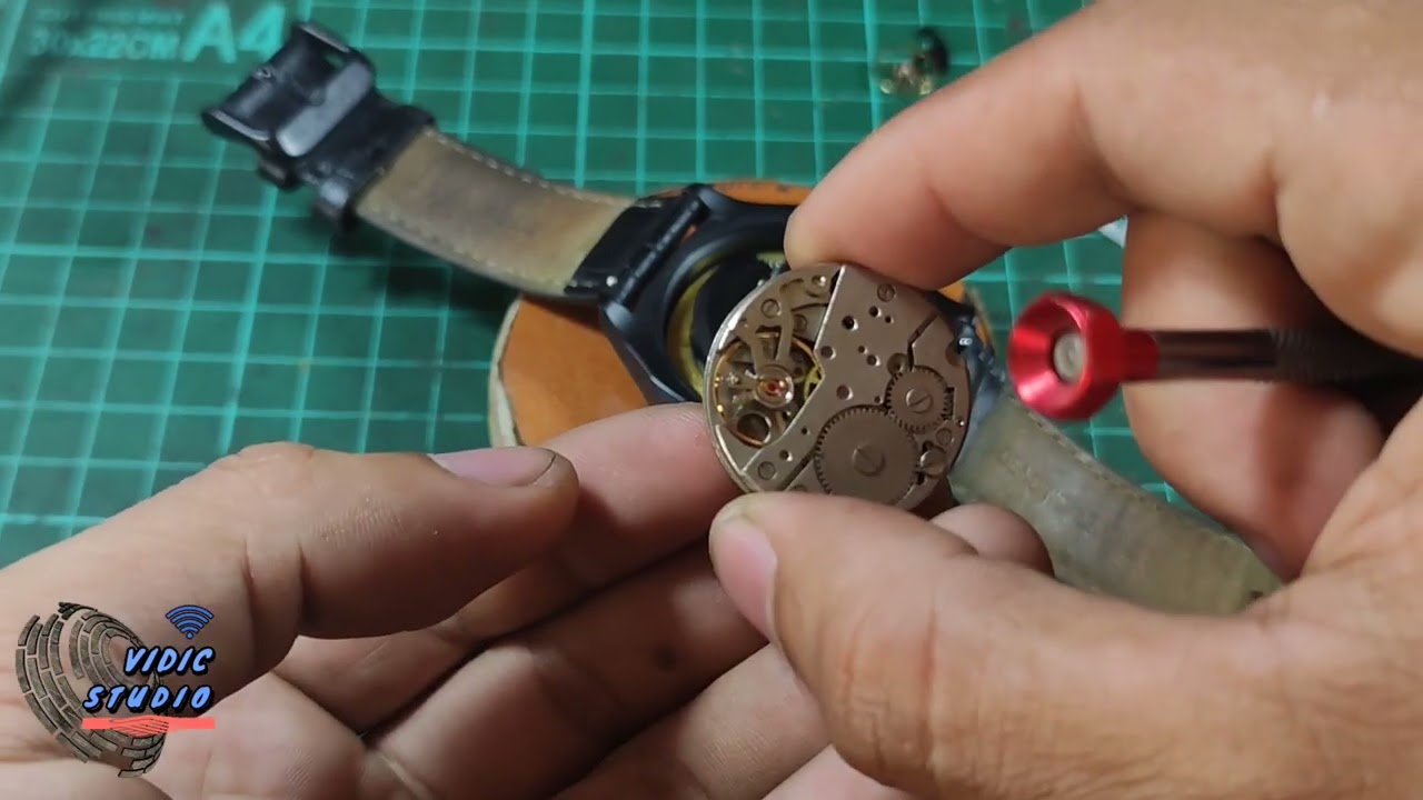 Perbaikan jam tangan otomatis Parlent mati ketika dibalik / ganti balance parlent automatic