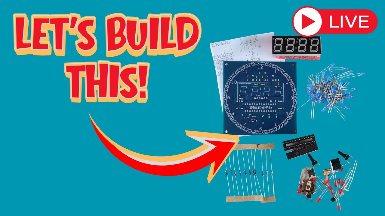 Let's build a clock - with Tobias DL3MHT