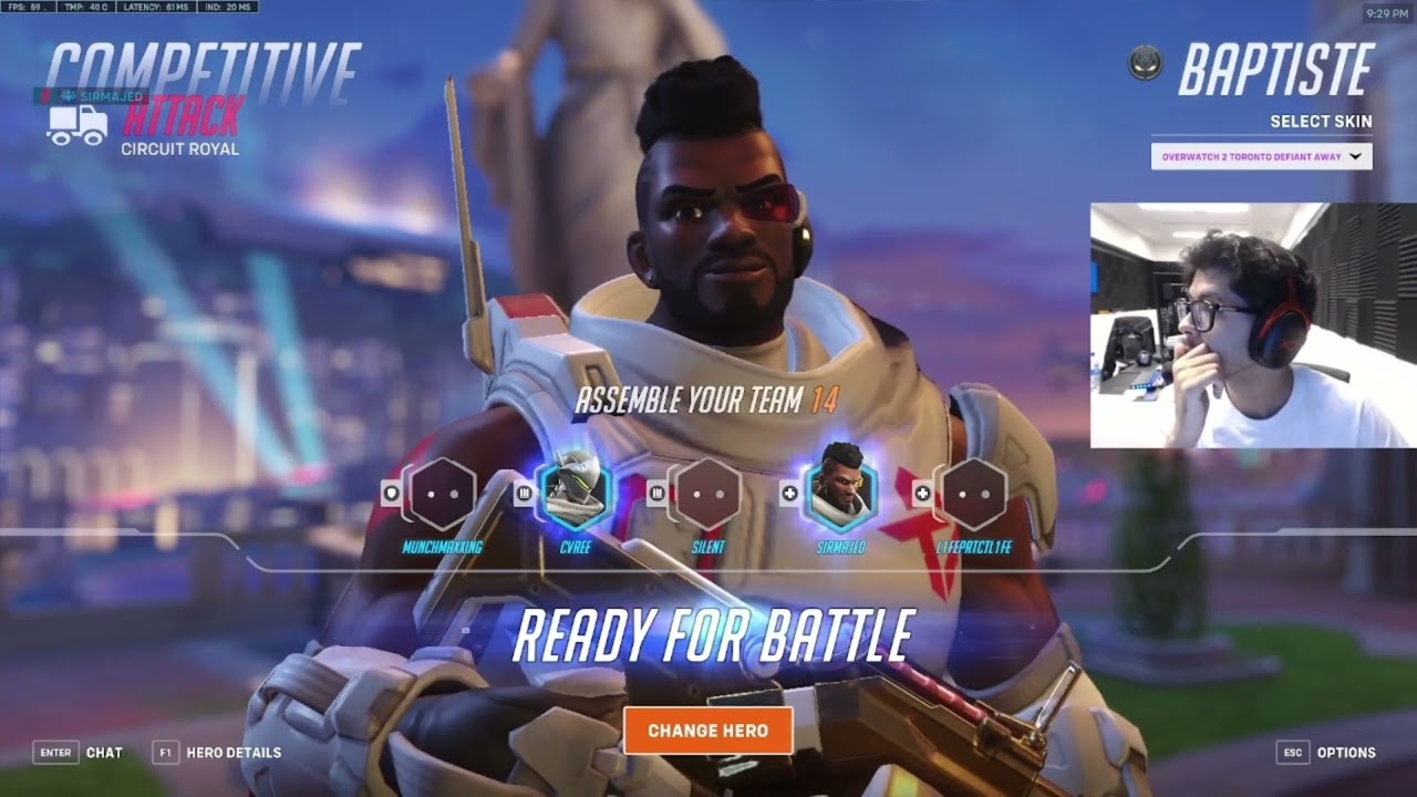 Falcons SirMajed 21K healing Baptiste gameplay