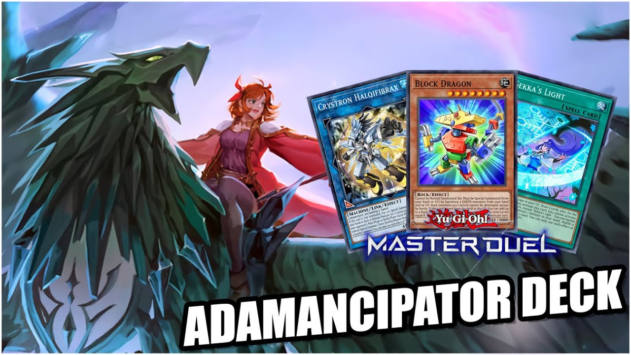 ¡11-0! ¡LA MEJOR INVERSIÓN QUE PUEDES HACER! Adamancipator Deck | Yu-Gi-Oh! Master Duel