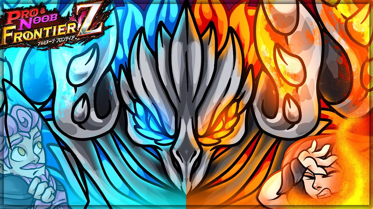 THE HARDEST MONSTER EVER MADE - Pro and Noob VS Monster Hunter Frontier! (Eruzerion Gameplay)