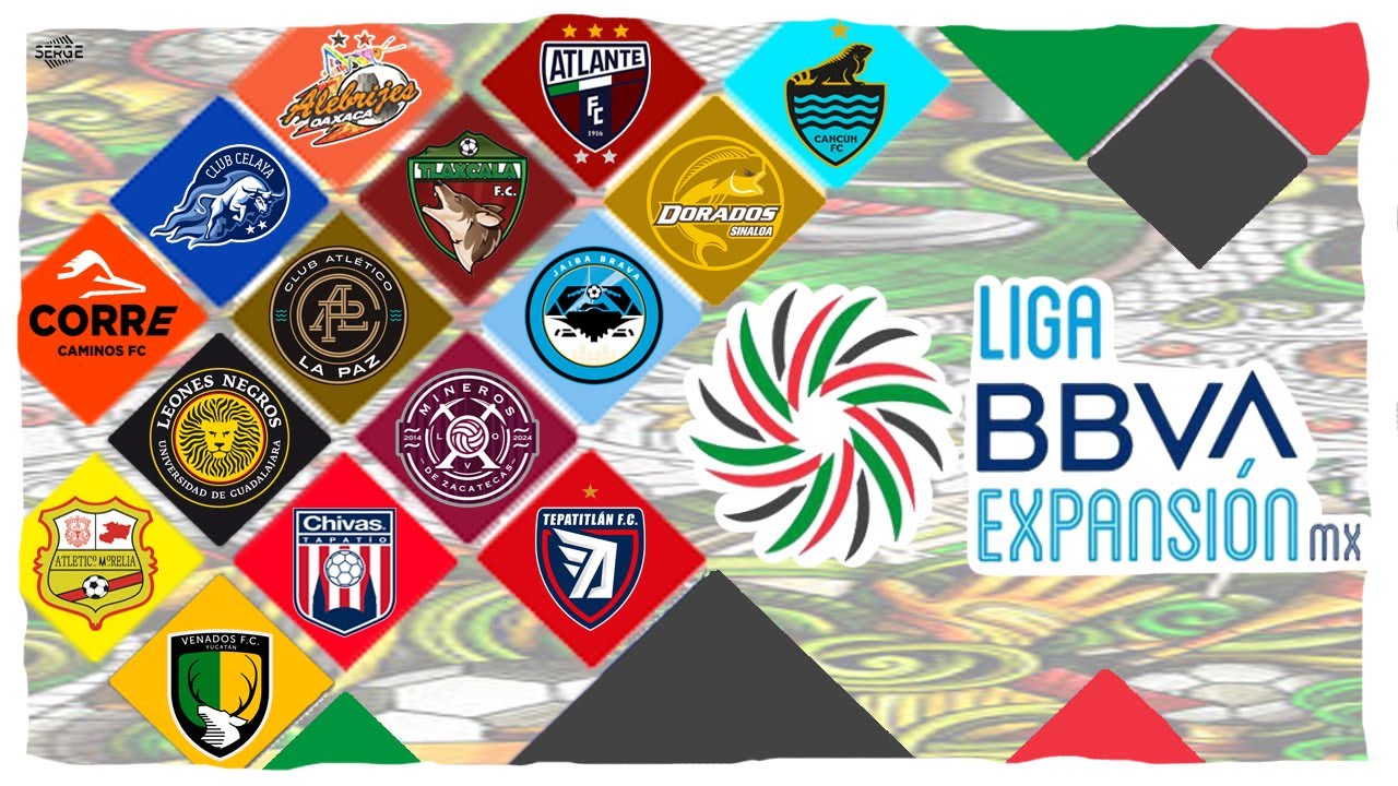 LIGA BBVA EXPANSIÓN MX Estadios Y Equipos 2024-2025