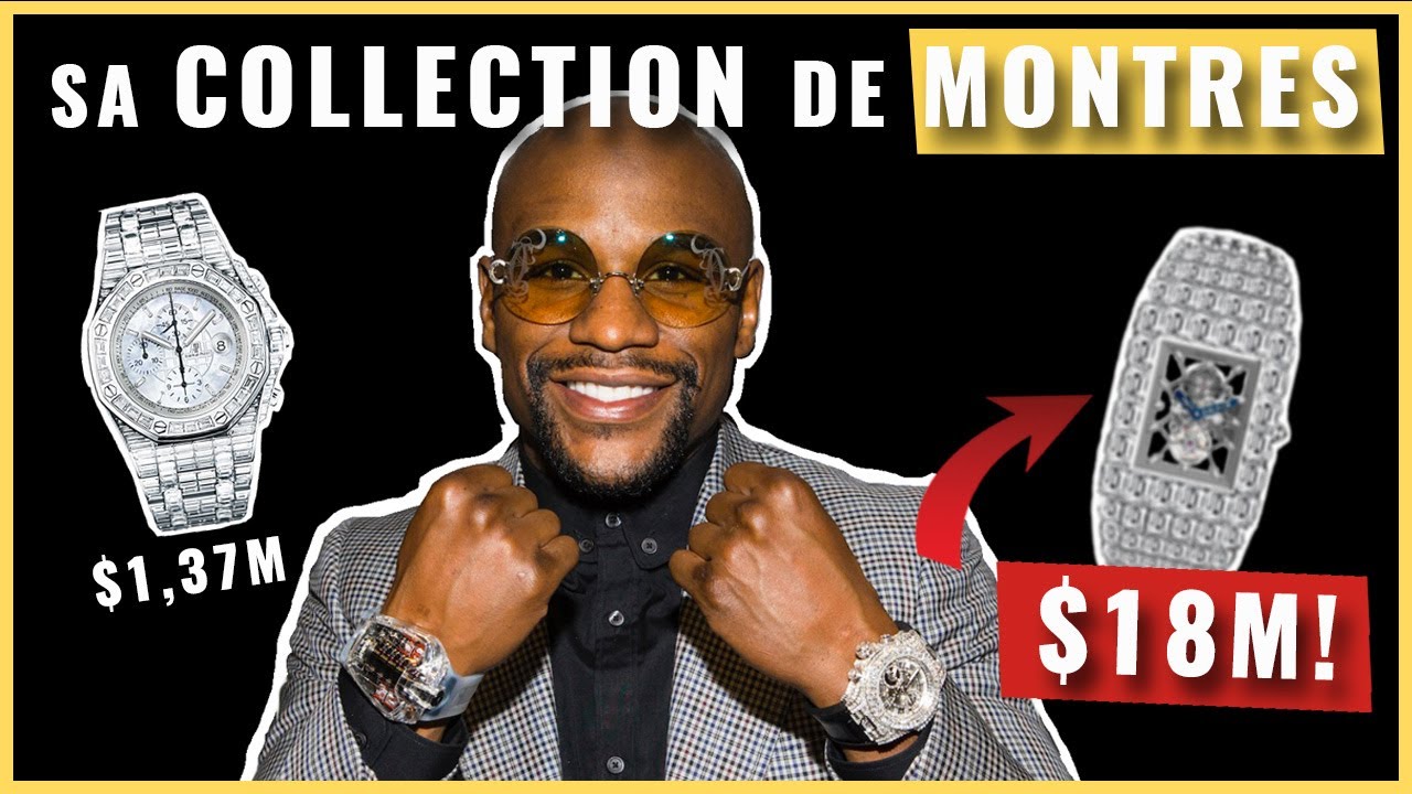 FLOYD MAYWEATHER : SA COLLECTION DE MONTRES 😱