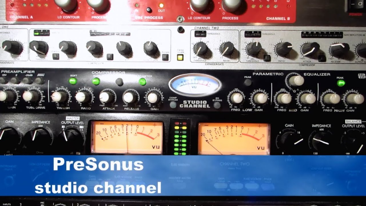PreSonus Studio Channel - Preamp, EQ, Compressor