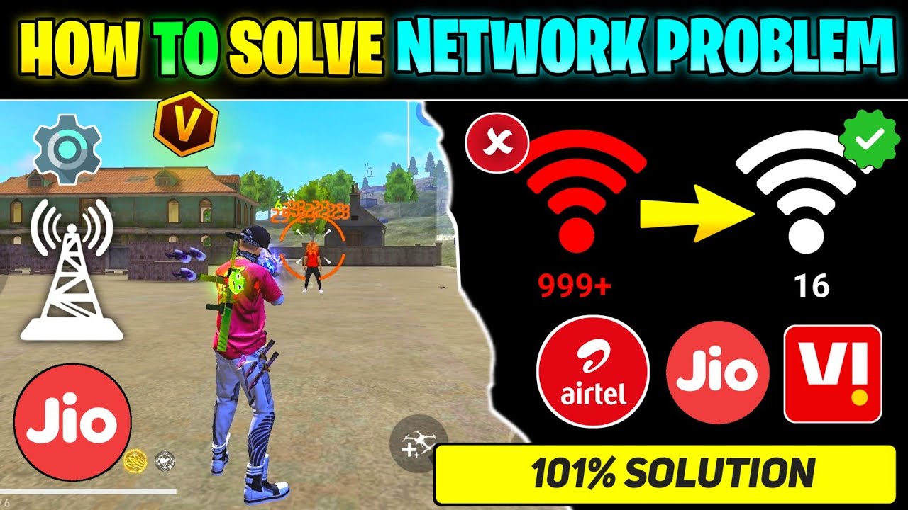 Free Fire Network Problem || Free Fire Me Network Problem Kaise Thik Kare || FF Network Problem