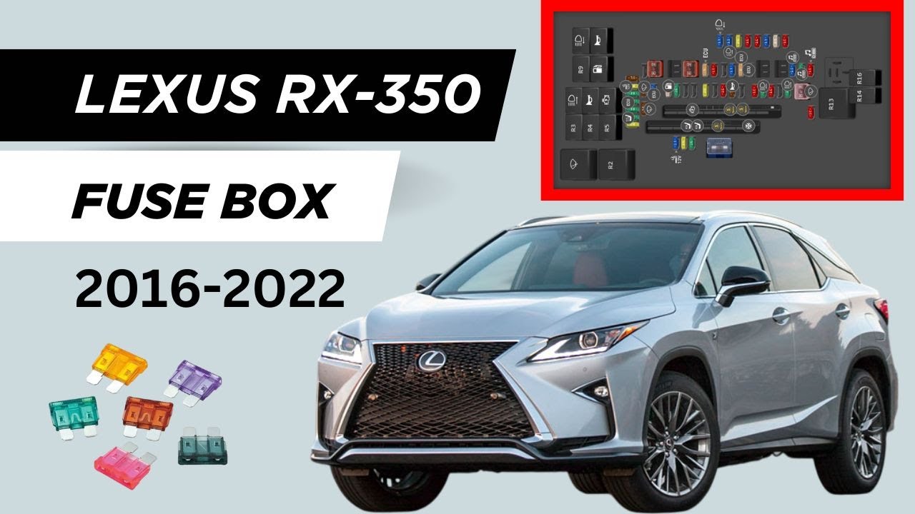 Lexus RX-350 (2016-2022) Fuse Box Diagram & Relay Locations