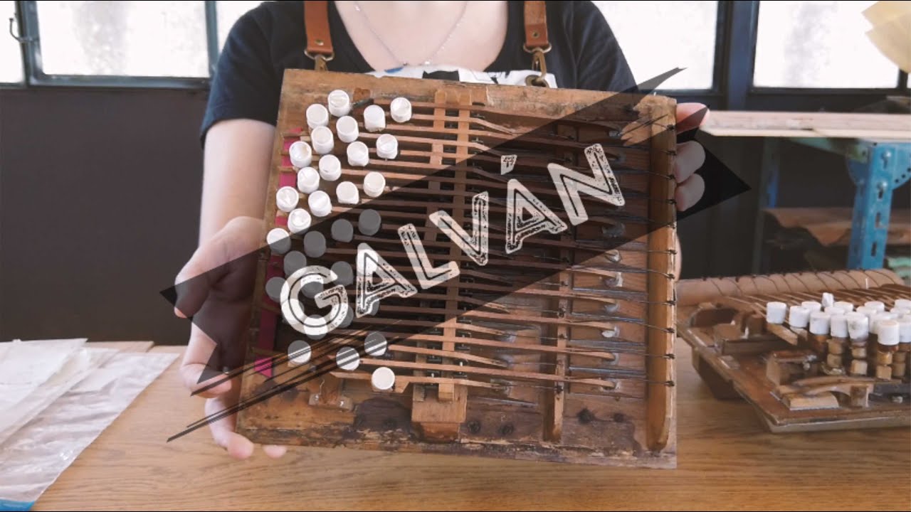 Restauración de máquinas de un bandoneón Premier
