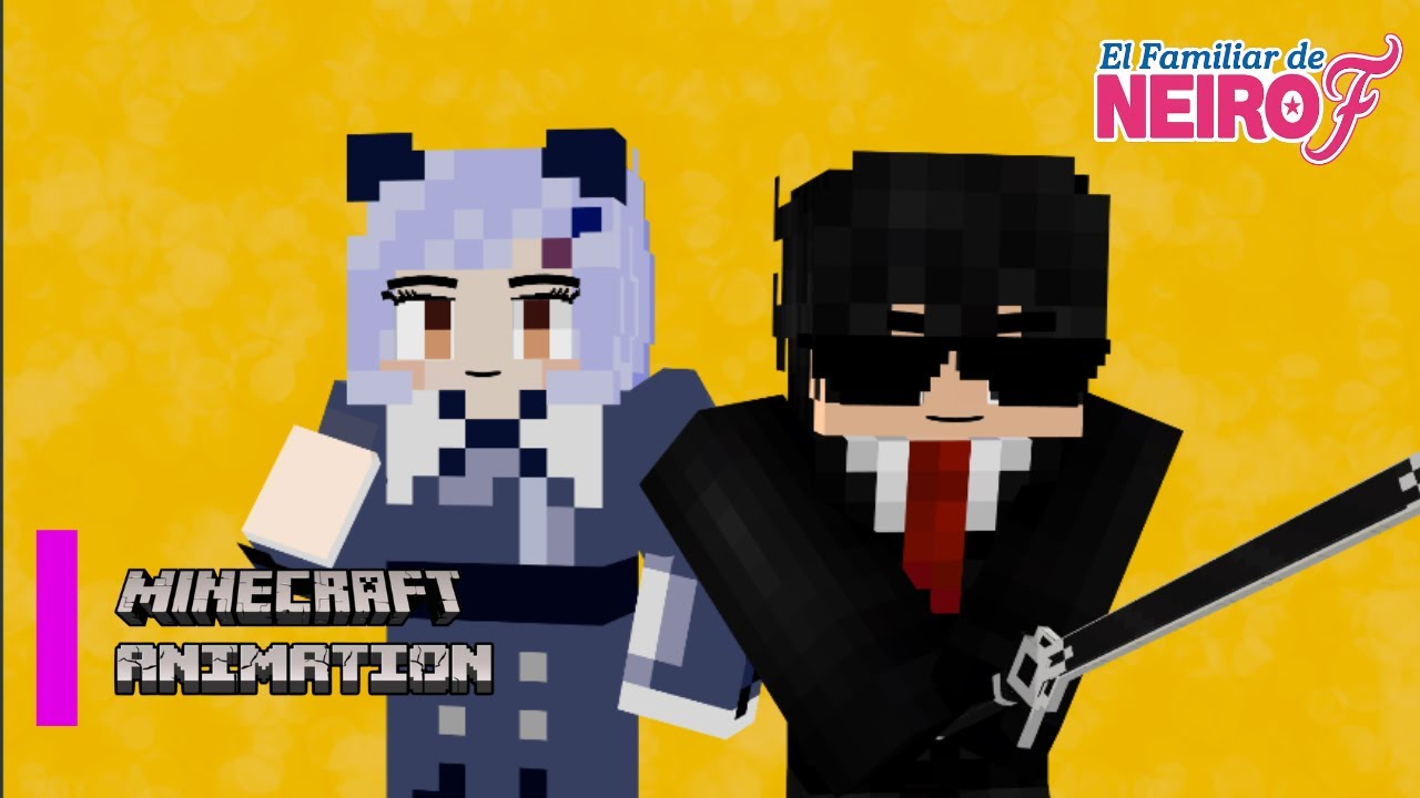 EL FAMILIAR DE NEIRO - MINECRAFT ANIMATION - FIRST KISS (ZERO NO TSUKAIMA OP 1)