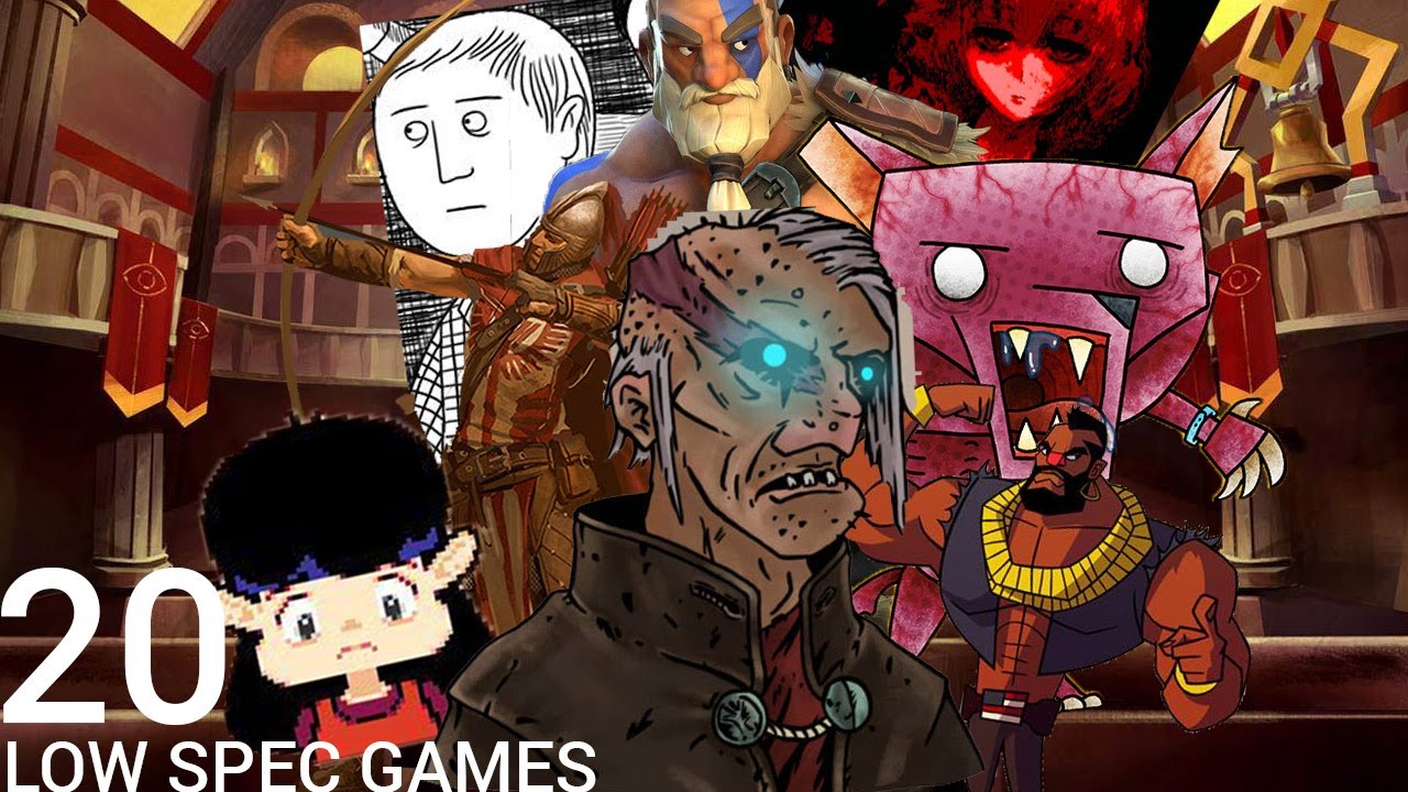 20 LOW SPEC PC GAMES (2gb - 4gb RAM INTEL PENTIUM 2Ghz OR AMD) +gameplay playthrough