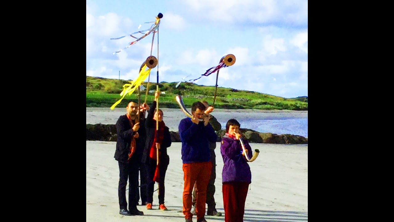 Wild Atlantic Way Ancient Music of Ireland Procession of Celtic and Bronze Age Trumpets