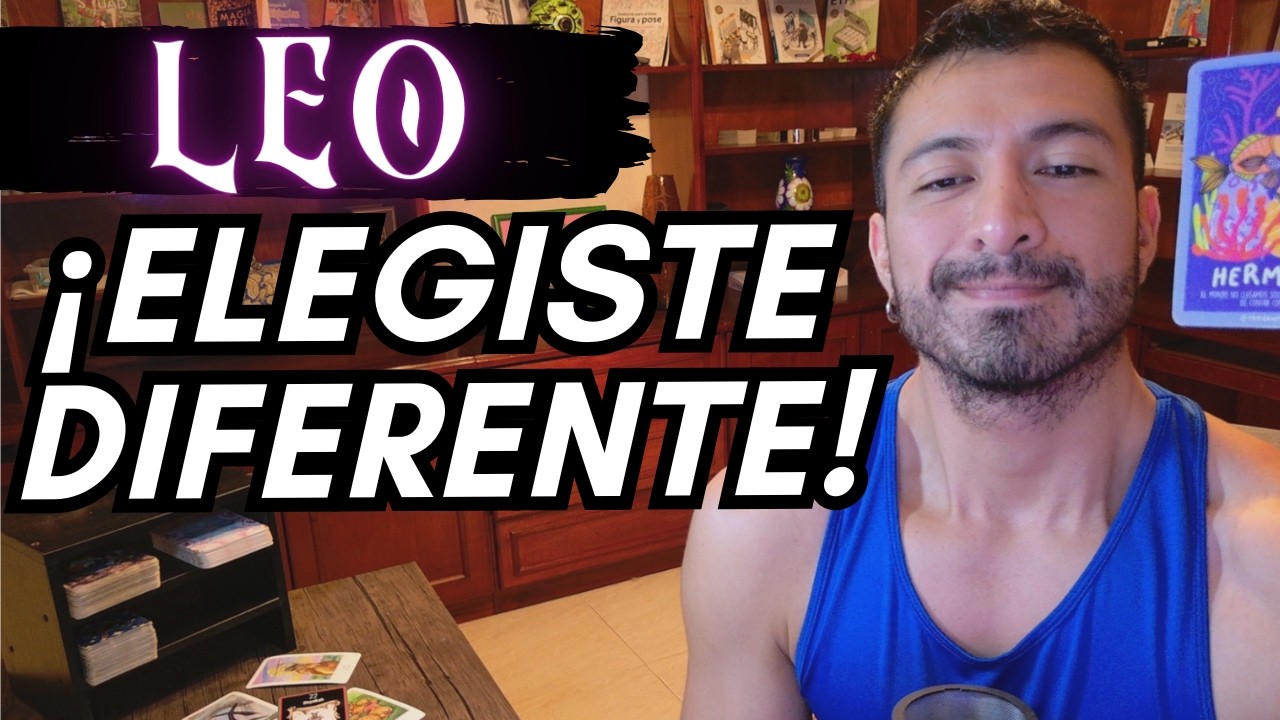 LEO! NO SUELTA! PERO TÚ HISTORIA EMPIEZA A DIBUJARSE DE OTRO COLOR! GRAN MAGIA DE TUS DECISIONES!