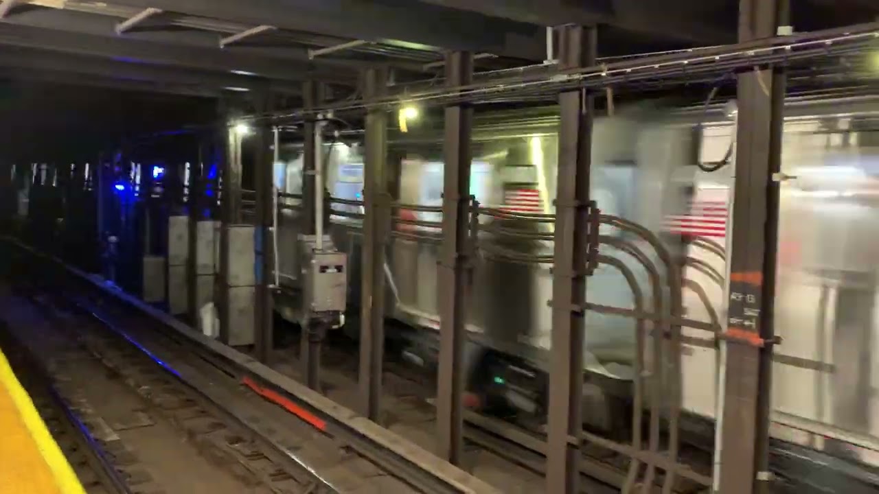 MTA 2021-2023 Kawasaki R211 (R211A) passing 23rd Street