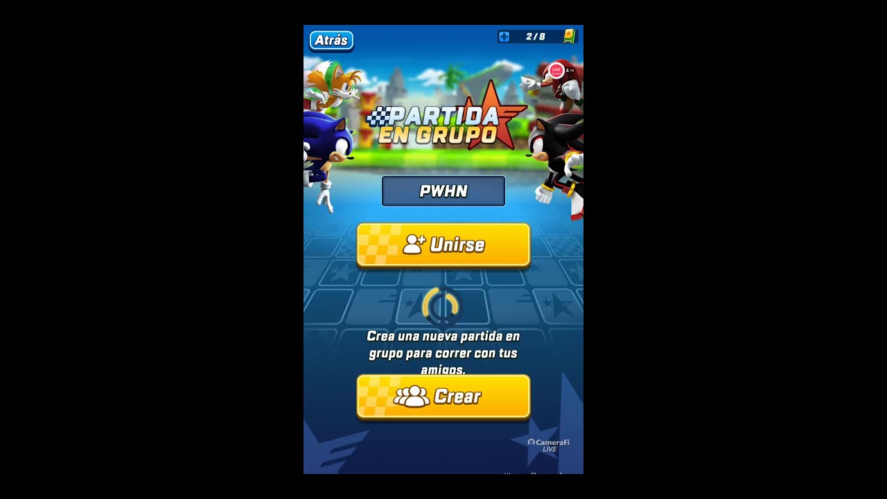 Jugando Sonic forces speed battle en vivo, parte ¿228?