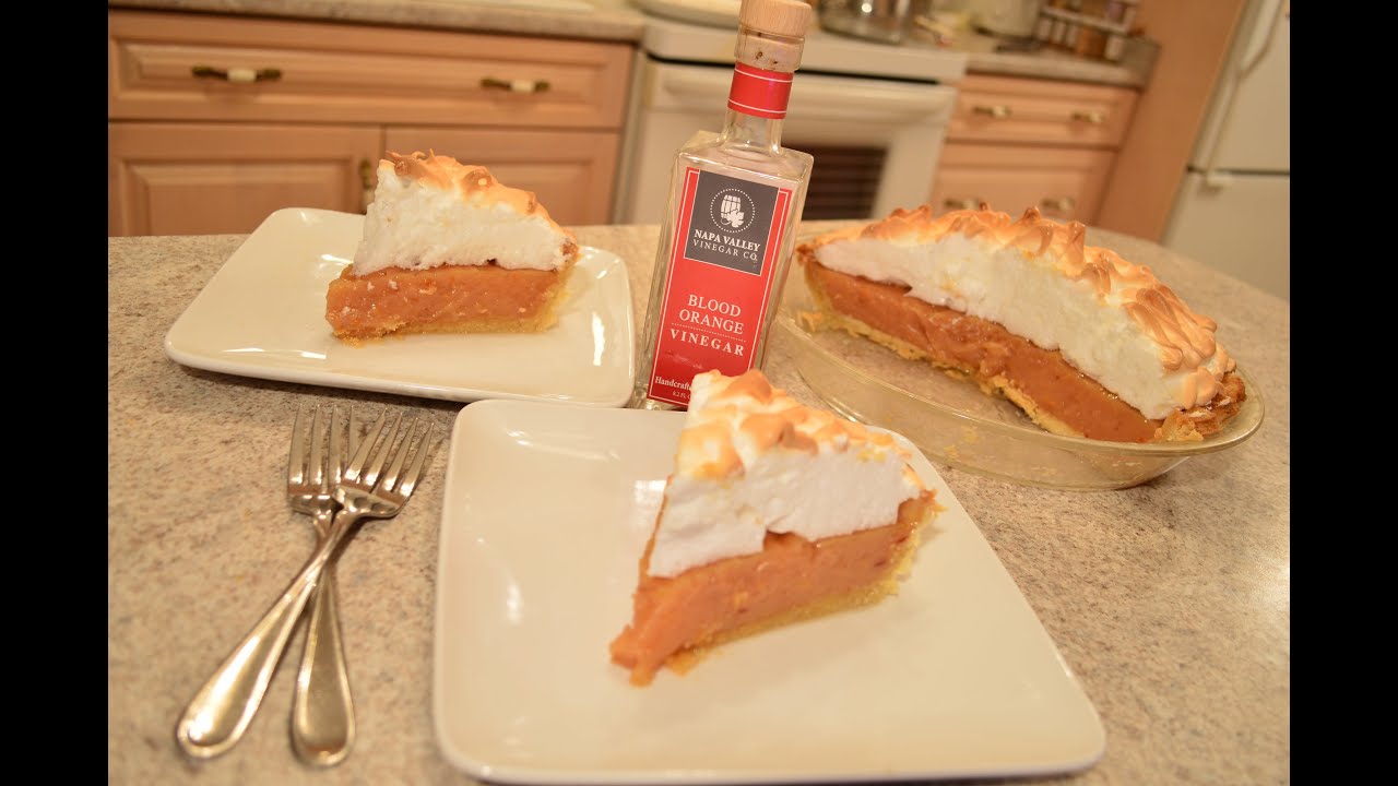 How to Make Napa Valley Blood Orange Meringue Pie: Wine Country Kitchens with Kimberly