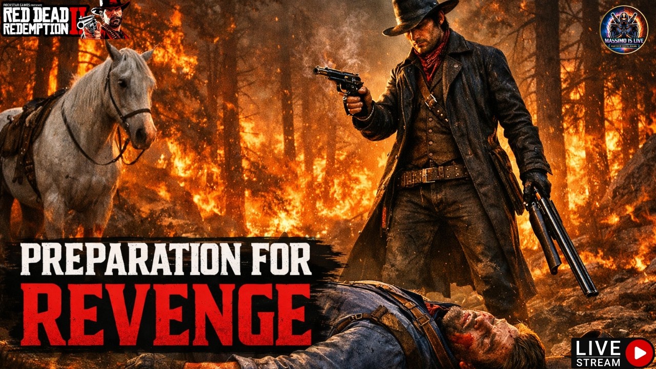 Arthur’s Death Sparks Revenge! 😱 | John’s Preparation Begins |#gaming#livegaming #rdr2 #rdr2gameplay