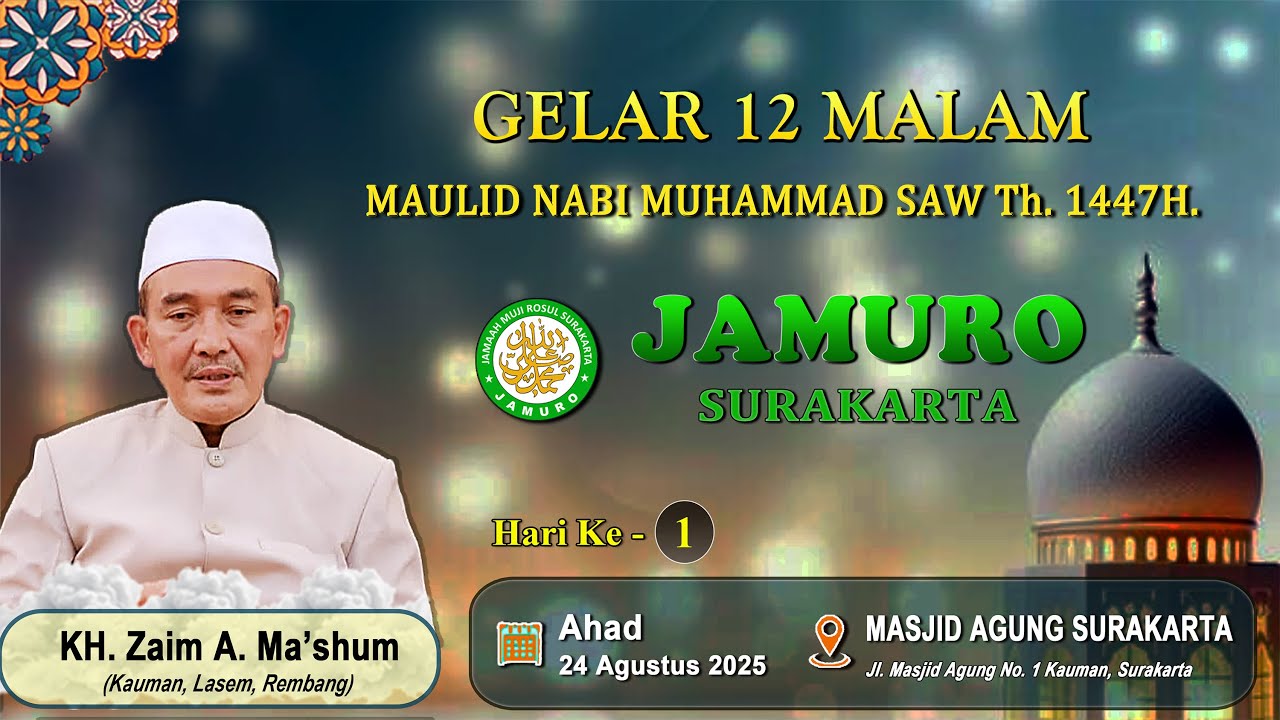 Live - Malam Ke 1 (Pembukaan) 