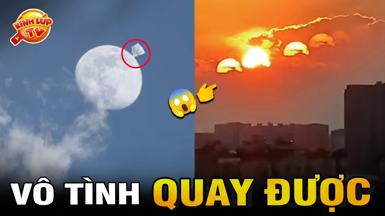 🔥 8 Hiện Tượng Kỳ Lạ Nhất Xuất Hiện ở Mặt Trăng, Mặt Trời Khiến Bạn Không Tin Vào Mắt | Kính Lúp TV
