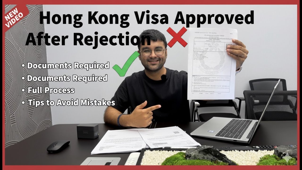 How to apply for Hong Kong Evisa | Visa Approved After Rejection | Documents, Full Process & Tips 88
