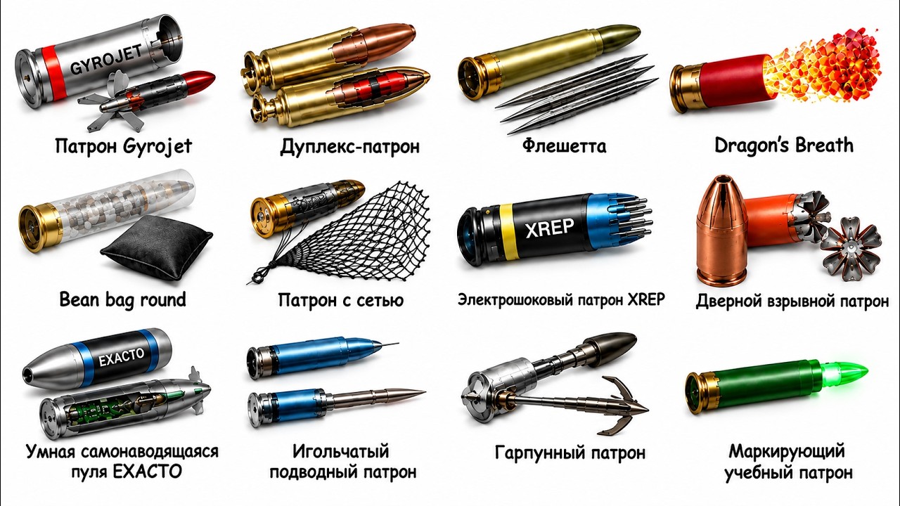 Каждый вид необычных боеприпасов - Объяснение за 17 минут 8 секунд