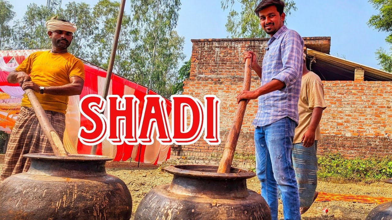 🌾 Gaon Ki Shaadi Ka Swad | Urad Chawal Ki Dawat & Family Fun Moments