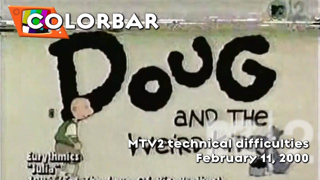 MTV2 technical difficulties - 02-11-2000
