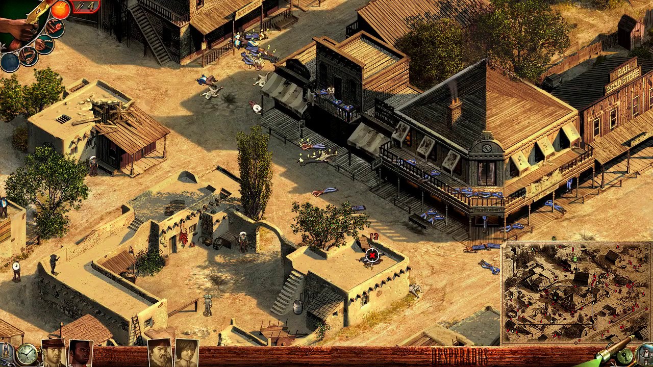 Desperados Wanted Dead or Alive 💾🚫 | Speedrun Piggies in the Middle Mission #21 in HD