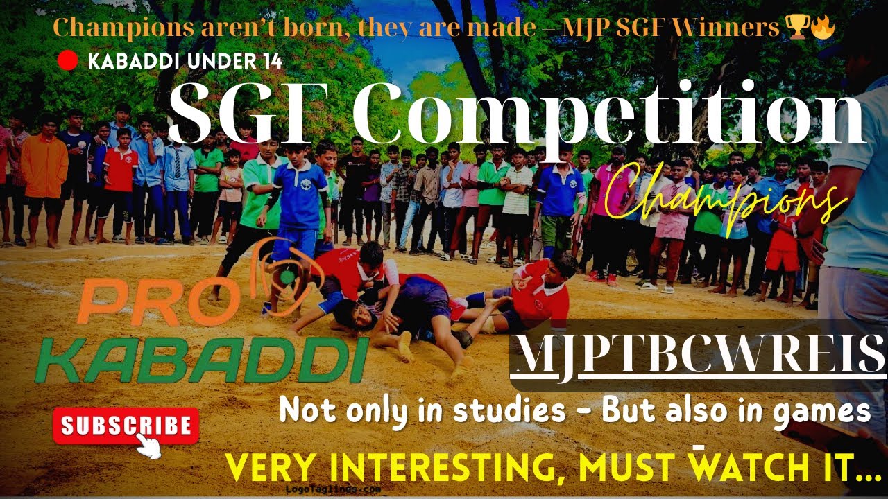 Kabaddi Champions Under 14 | SGF Competition 2025 #studentlife #viral #sports #best #latest #games 