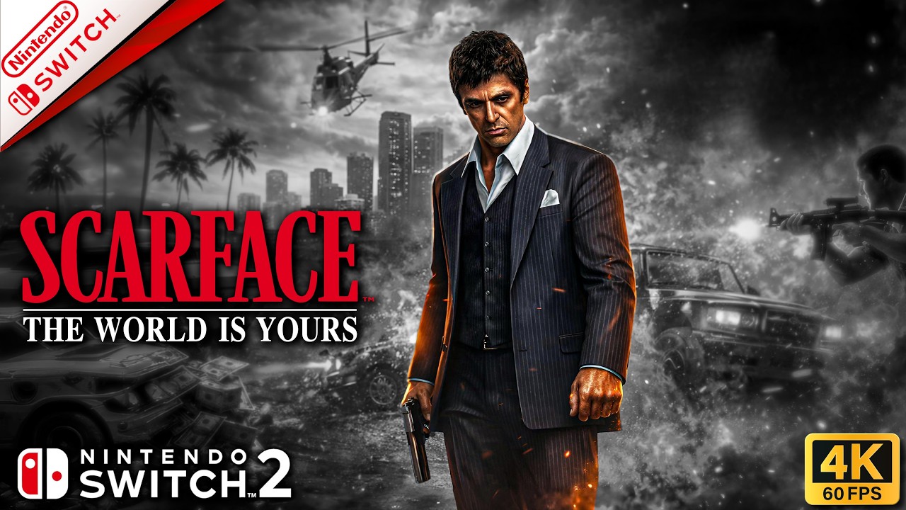 Scarface: The World Is Yours - Switch 2 Gameplay [4K 60FPS]