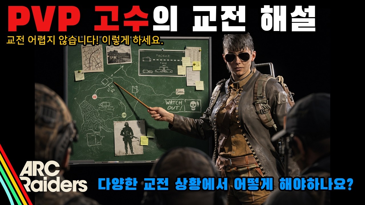 다양한 교전 상황에서 고수는 어떻게 플레이할까? 아크레이더스 PVP 고수의 교전 해설 영상!